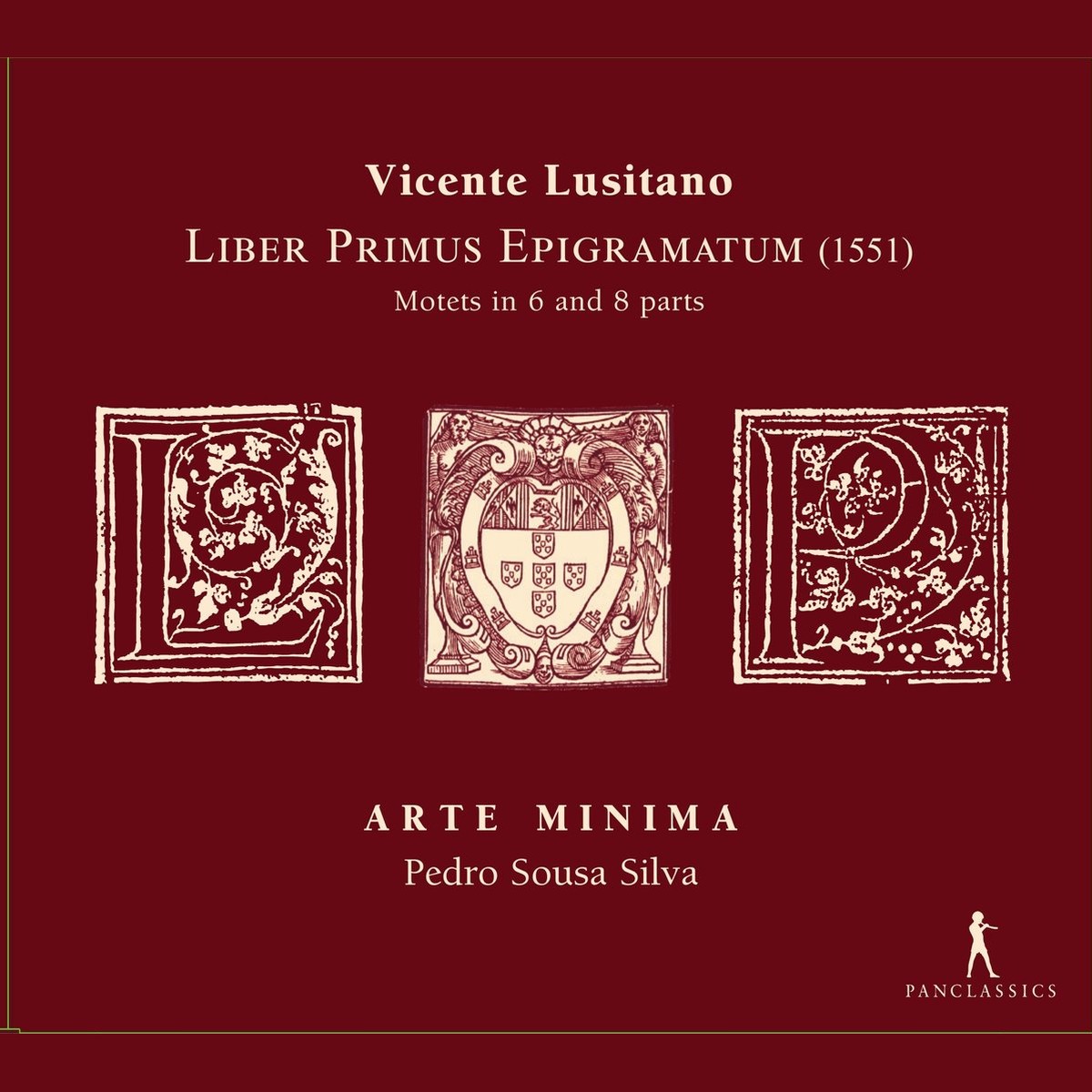 Cover: Liber Primus Epigramatum, Motets in 6 and 8 parts