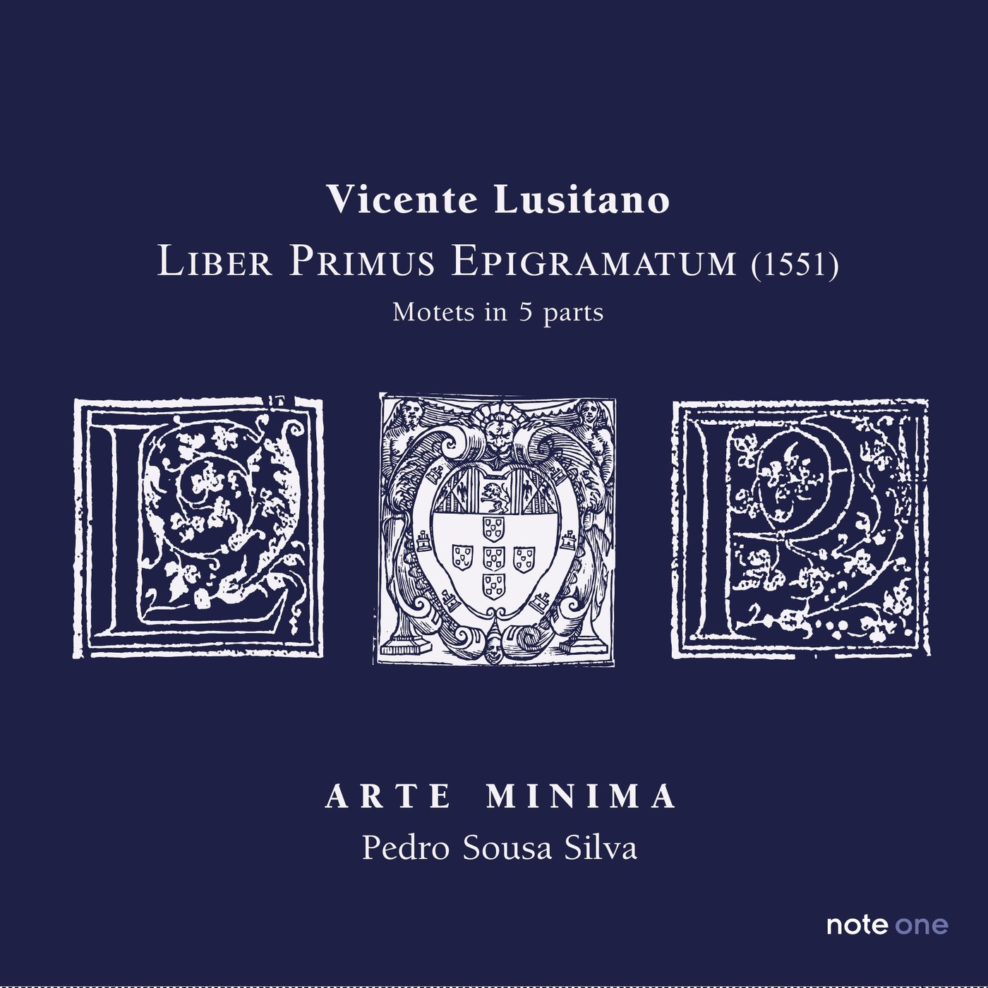 Cover: Liber Primus Epigramatum, Motets in 5 parts